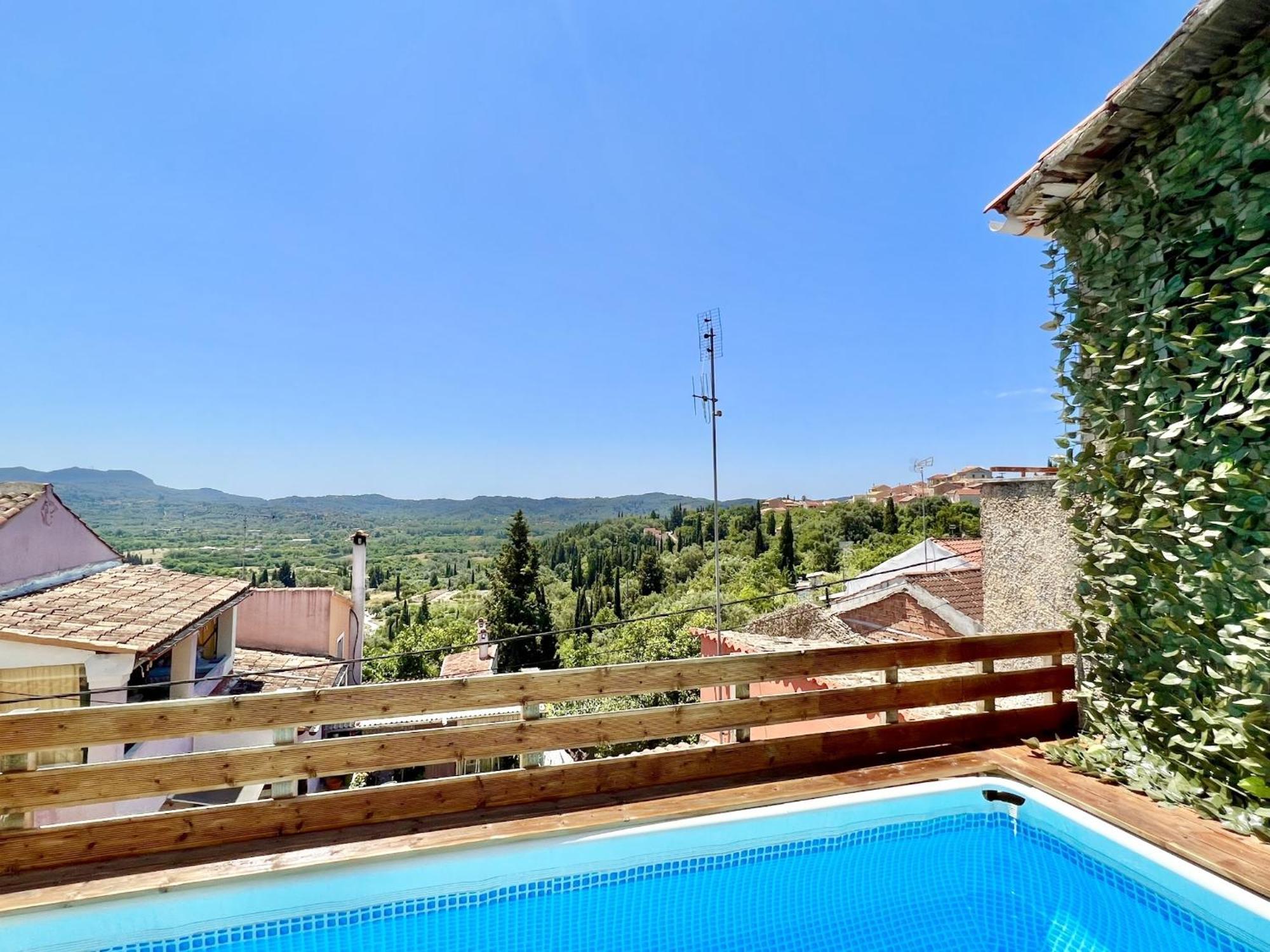 Casa Dolce With Private Plunge Pool By Dadovillas Agrafoi Kültér fotó